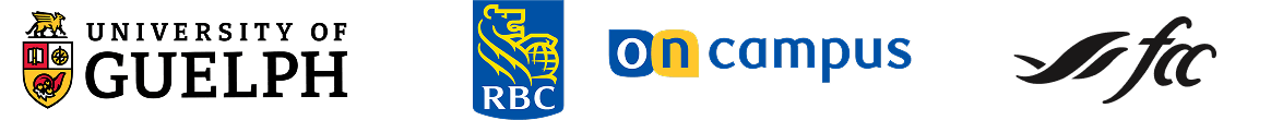 University of Guelph, RBC On Campus, Farm Credit Canada (FCC) logo